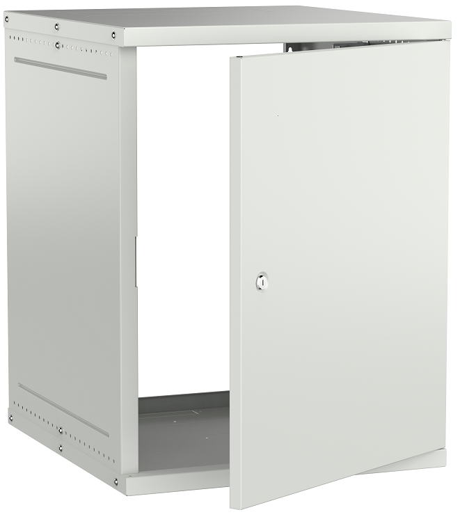 LWE3-15U67-MF-G GENERICA, шкаф телекоммуникационный 19" настенный 15U
