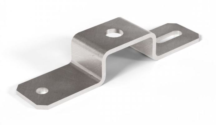 Пластина монтажная универсальная ПМУ-90 INOX (AISI 409) (10 шт) (PR13.1918)
