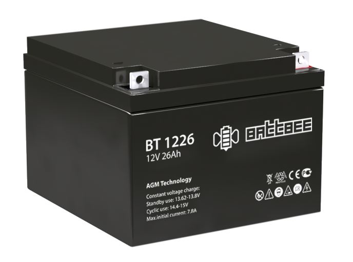 BATTBEE BT 1226, аккумулятор герметичный свинцово-кислотный