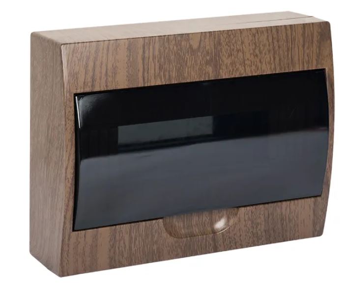 ЩРН-П-12 темное дерево IP41 PROxima (pb40-n-12-dark), щит распределительный навесной