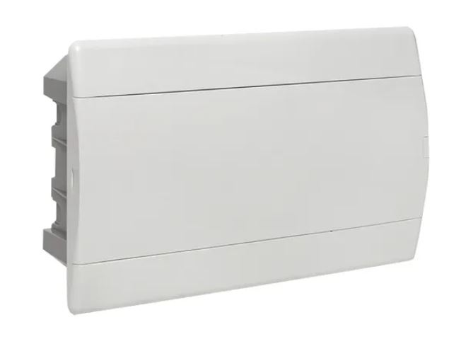 ЩРВ-П-18 SlimBox белая дверца IP41 (sb-v-18w), щит распределительный