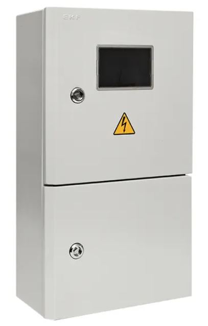 ЩУРн-3/12 (540х300х160) IP54 PROxima (mb54-3i), щит учетный навесной два отсека (БУР)