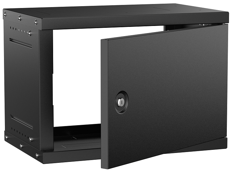 LWE5-06U53-MF-G GENERICA, шкаф телекоммуникационный 19" настенный 6U