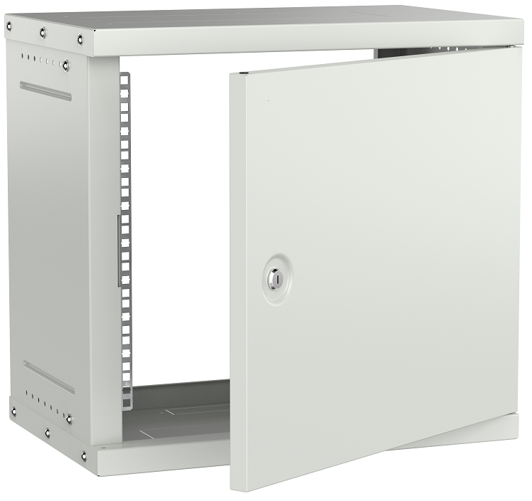 LWE3-09U53-MF-G GENERICA, шкаф телекоммуникационный 19" настенный 9U