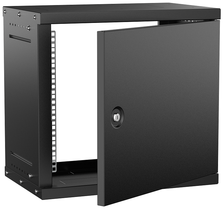 LWE5-09U53-MF-G GENERICA, шкаф телекоммуникационный 19" настенный 9U