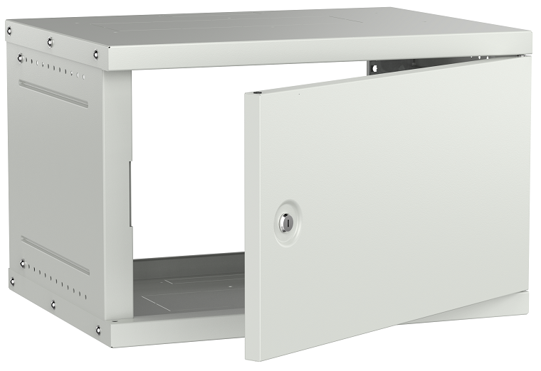 LWE3-06U64-MF-G GENERICA, шкаф телекоммуникационный 19" настенный 6U