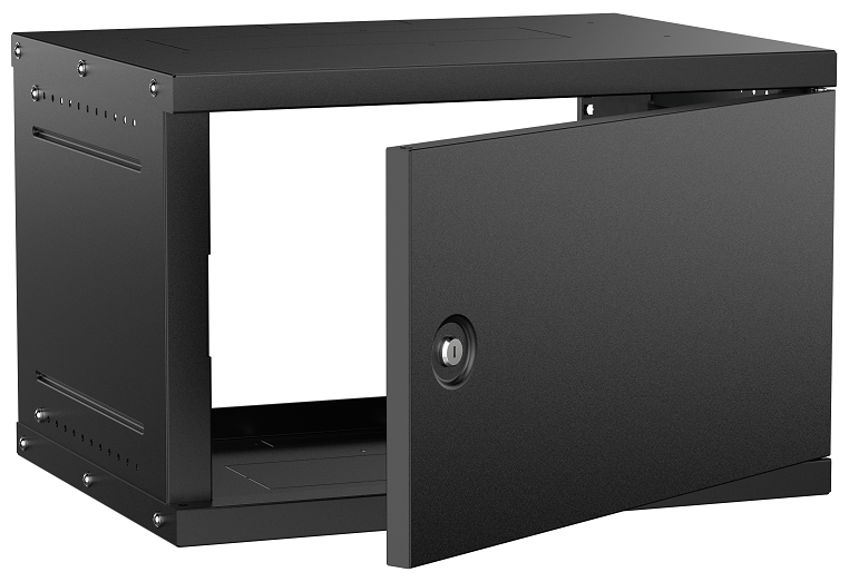 LWE5-06U64-MF-G GENERICA, шкаф телекоммуникационный 19" настенный 6U