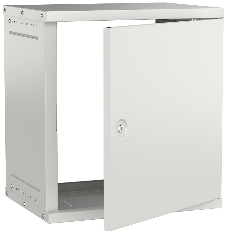 LWE3-12U64-MF-G GENERICA, шкаф телекоммуникационный 19" настенный 9U