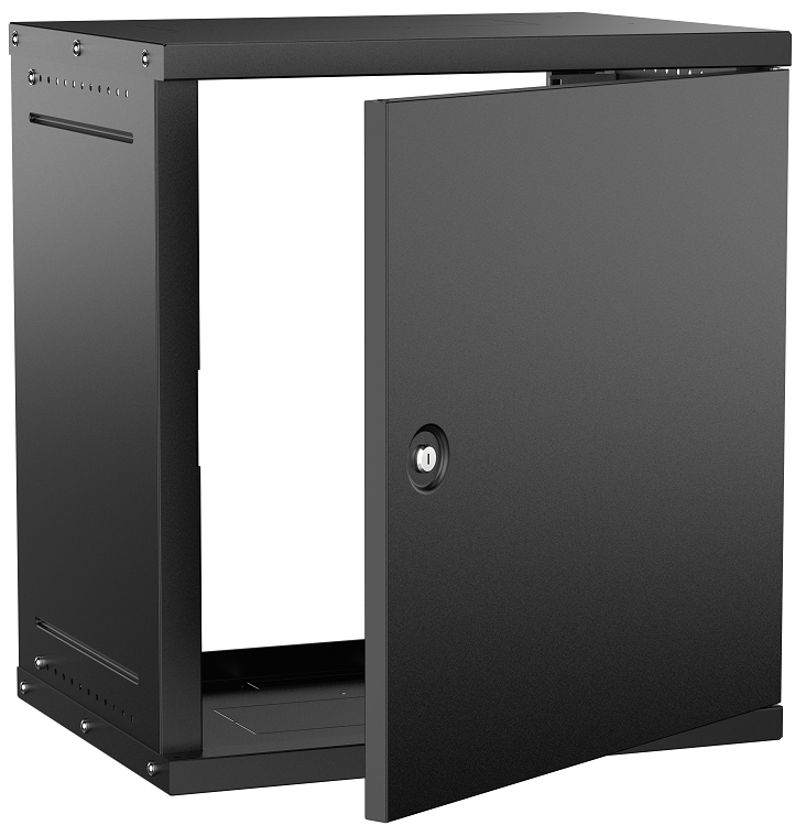 LWE5-12U64-MF-G GENERICA, шкаф телекоммуникационный 19" настенный 12U