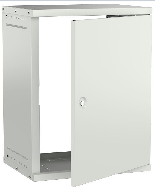 LWE3-15U64-MF-G GENERICA, шкаф телекоммуникационный 19" настенный 15U