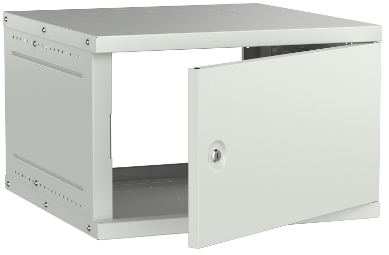 LWE3-06U66-MF-G GENERICA, шкаф телекоммуникационный 19" настенный 6U
