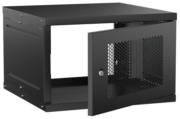 LWE5-06U66-PF-G GENERICA, шкаф телекоммуникационный 19" настенный 6U