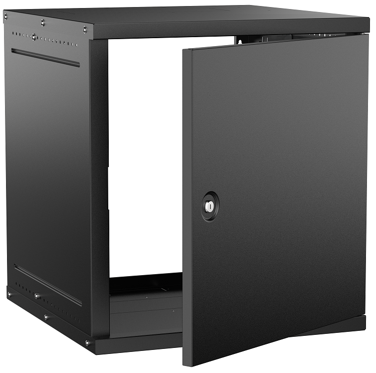LWE5-12U66-MF-G GENERICA, шкаф телекоммуникационный 19" настенный 9U