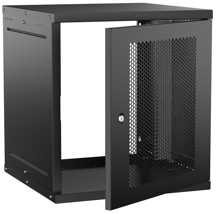 LWE5-12U66-PF-G GENERICA, шкаф телекоммуникационный 19" настенный 9U