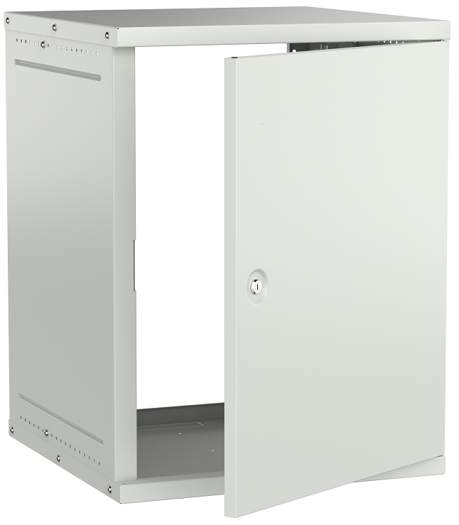 LWE3-15U66-MF-G GENERICA, шкаф телекоммуникационный 19" настенный 15U