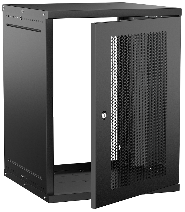 LWE5-15U66-PF-G GENERICA, шкаф телекоммуникационный 19" настенный 15U