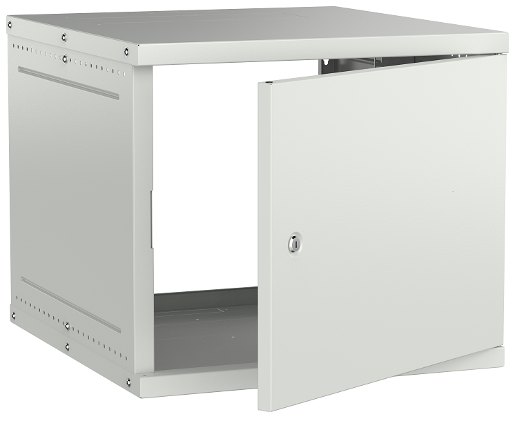 LWE3-09U67-MF-G GENERICA, шкаф телекоммуникационный 19" настенный 9U