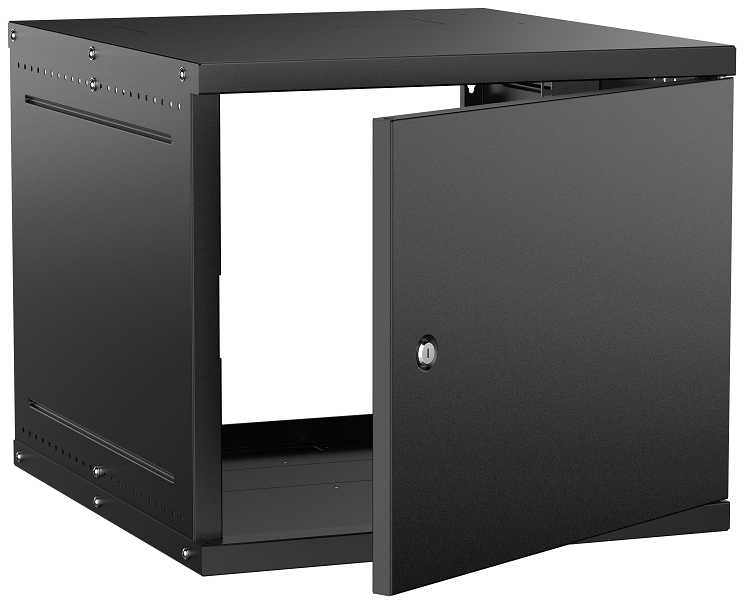 LWE5-09U67-MF-G GENERICA, шкаф телекоммуникационный 19" настенный 9U