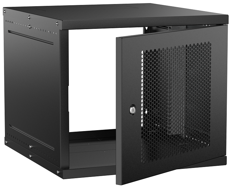 LWE5-09U67-PF-G GENERICA, шкаф телекоммуникационный 19" настенный 9U