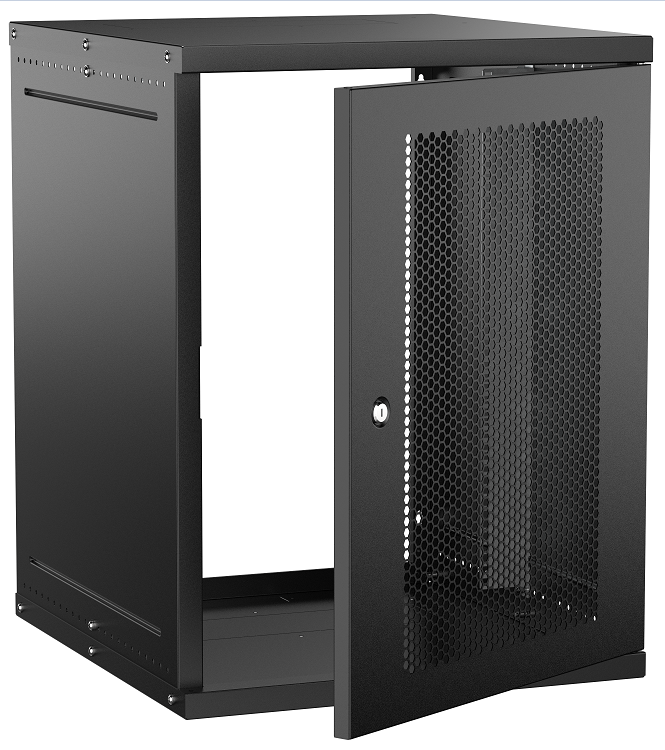 LWE5-15U67-PF-G GENERICA, шкаф телекоммуникационный 19" настенный 15U