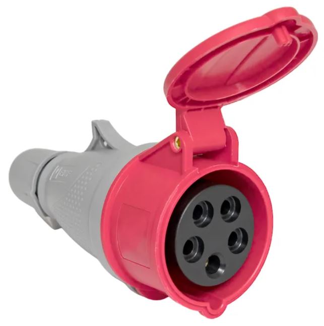 Розетка переносная 215 16А IP44 380В 3Р+РЕ+N PROxima (ps-215-16-380-PRO)