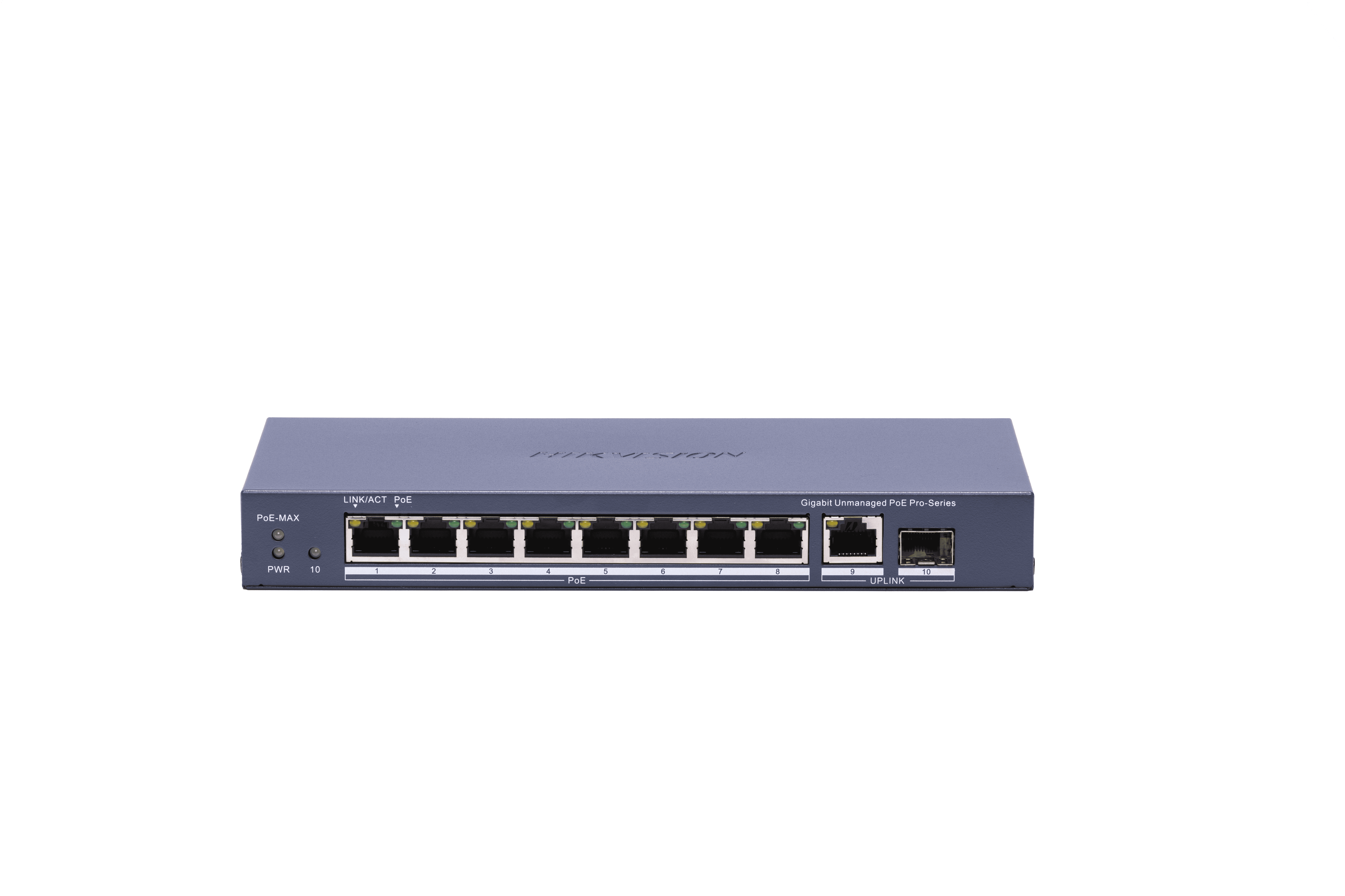 DS-3E0510P-E(B), коммутатор с питанием POE