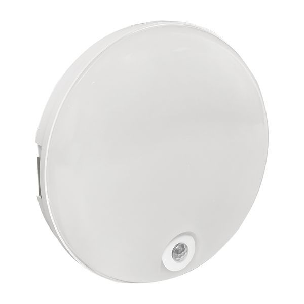 ДПО-2700 LUMA (BKL-2700DA-R-12-4000), светильник светодиодный ЖКХ круг с оптико-акустическим датчиком движения