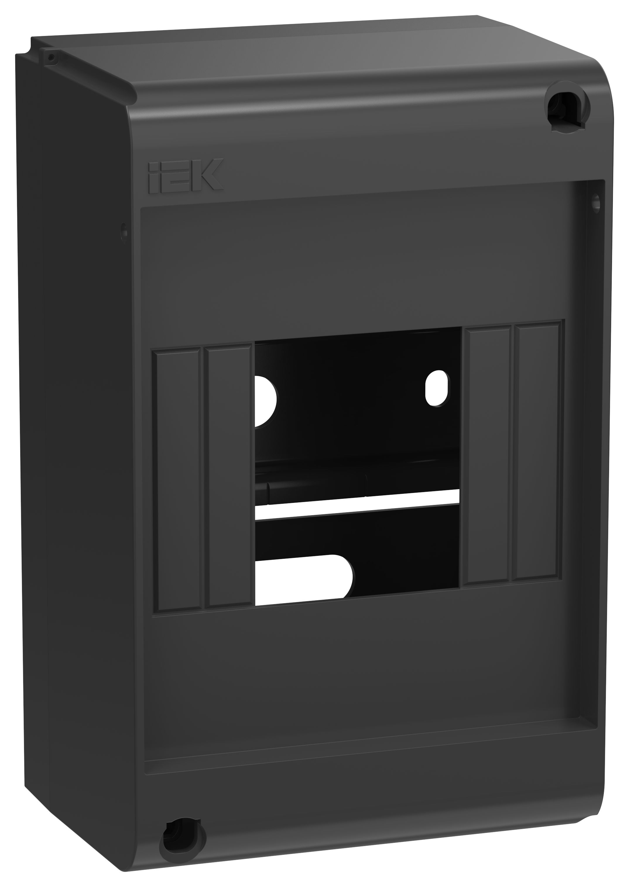 Корпус пластиковый UNION КМПн-4 IP20 без двери черный (UIM-KP71-N-04-20-K02)