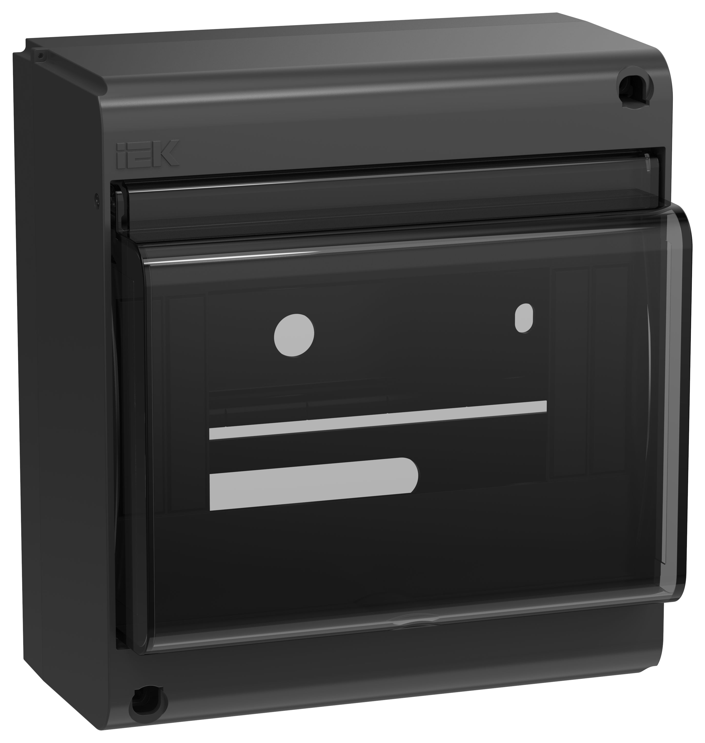 Корпус пластиковый UNION Mini КМПн-6 IP30 черный (UIM-KP72-N-06-20-K02)