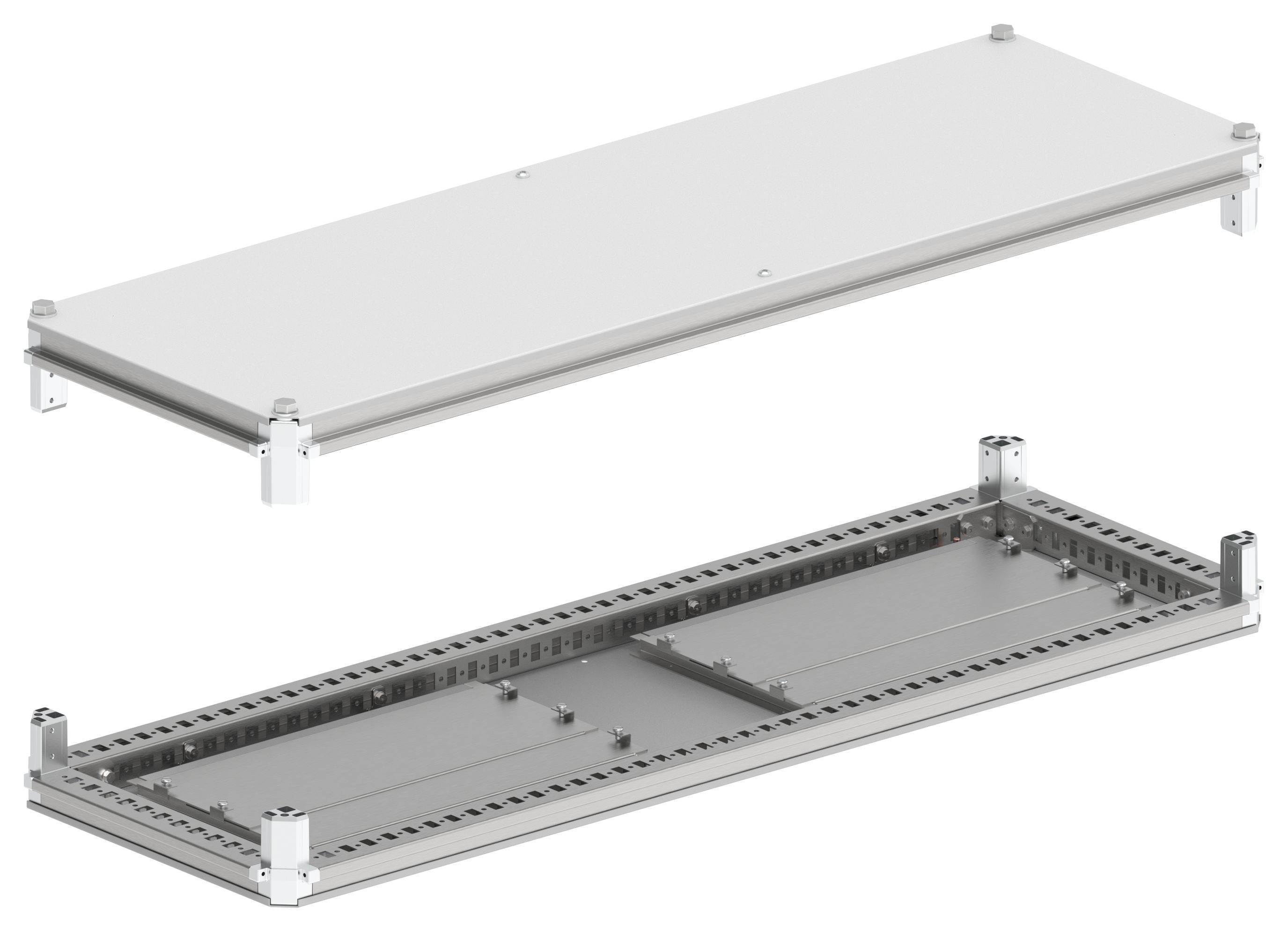 Крыша и основание 1200х400мм IP54 FORMAT (YKM40D-FO-KO-120-040-54)