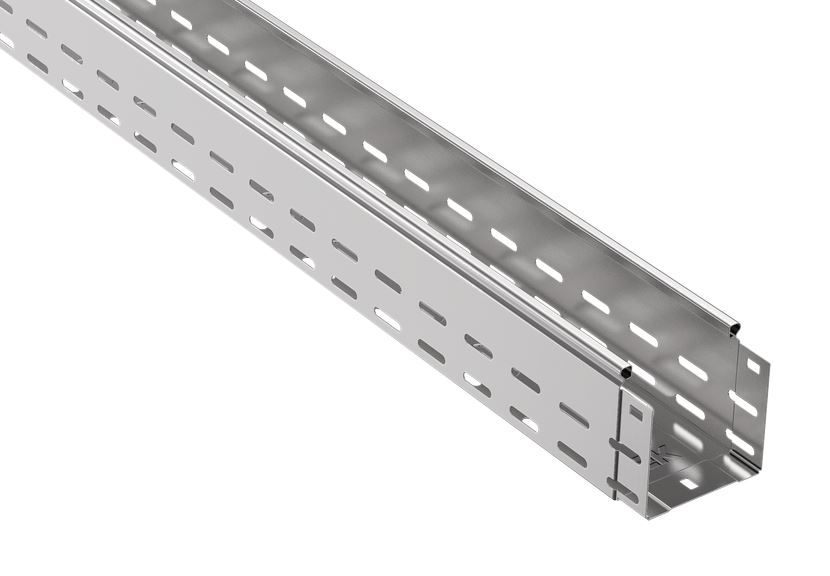 Лоток перфорированный 100х100х3000-1,2 ESCA (CLP10-100-100-120-3)