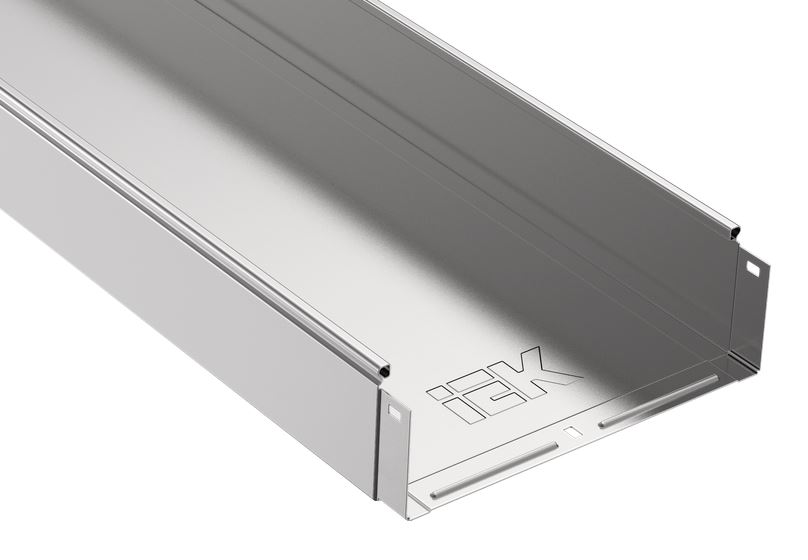 Лоток неперфорированный 100х200х3000-1,0 ESCA (CLN10-100-200-100-3)
