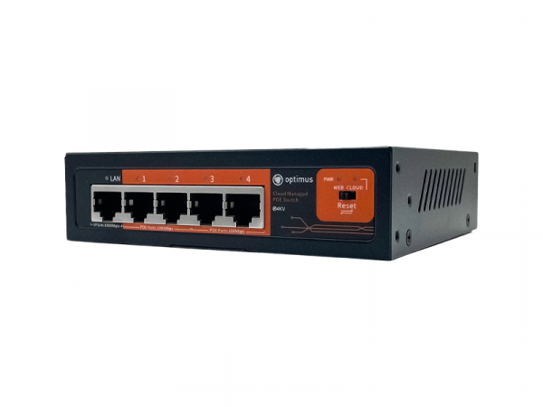 U1IC-2F2G/1G, коммутатор 4-портовый